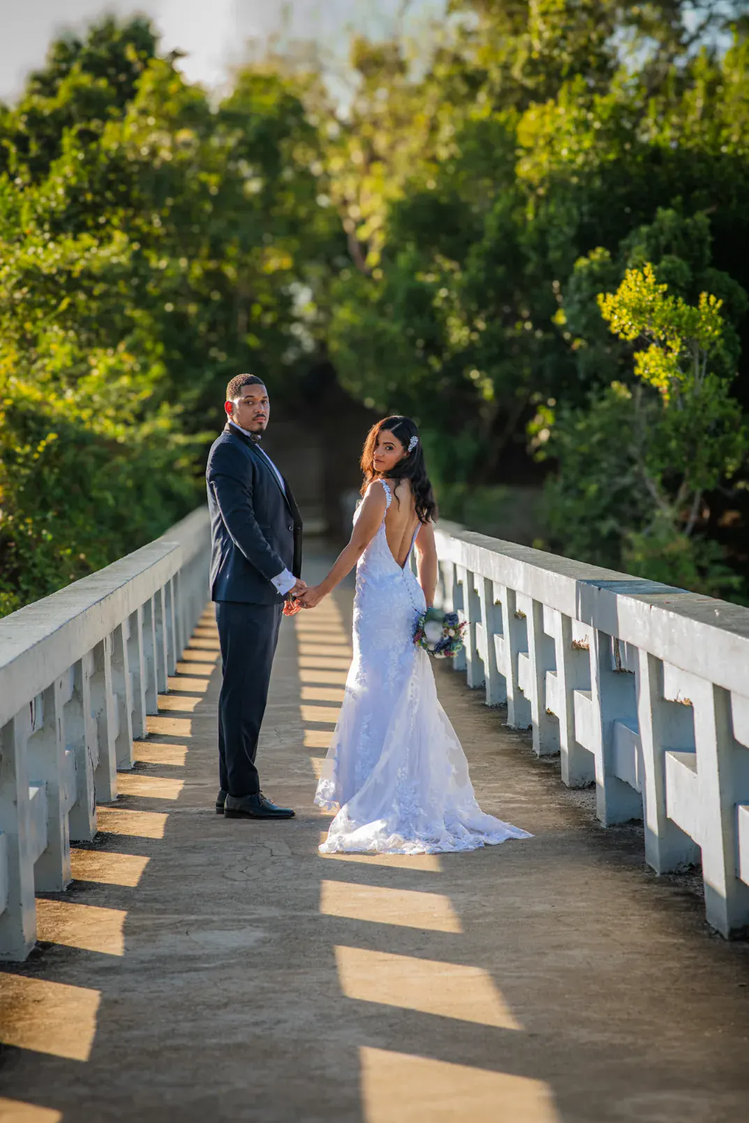 Fotógrafo de bodas al atardecer en República Dominicana